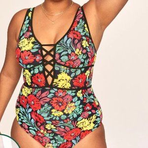 Adore Me Andressa Contour Plus Swimsuit size OX